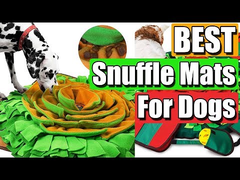 ✅Top 5 Best Snuffle Mat for Dogs | Fun Foraging Activity For Dogs