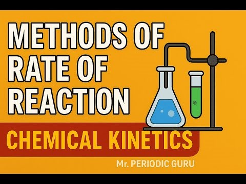 Methods of Rate of Reaction | Chemical Kinetics | Class 12 | NEET & JEE | Video_13 |