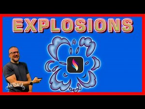 EASY Animated Explosion in Procreate Dreams Tutorial!
