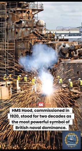 FULL Restoration of the HMS Hood – The Pride That Fell Too Soon #HMSHood #RoyalNavyHistory #WWIINaval #NavalWarfare #MilitaryHistory #veterans #fblifestyle | Navy Arsenal | Facebook