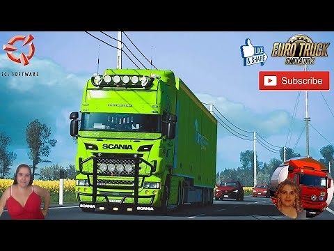 Euro Truck Simulator 2 (1.49) Scania RS RJL Tuning Pack v1.7 [1.49] by powerkasi + DLC's & Mods