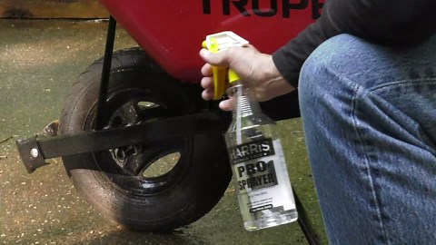 HARRIS Professional Spray Bottle 32oz (3-Pack), All-Purpose for Cleaning and Plants with Clear Finish, Pressurized Sprayer, Adjustable Nozzle and Measurements