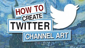 Twitter Header Template Free PSD