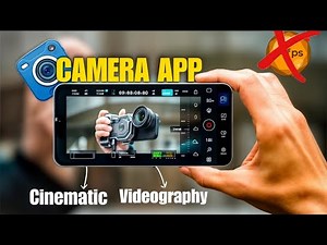 Camera app for videography Black magic camera battery then 24fps camra easy to use. One click video.