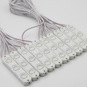 Economic 200PCS Pack 6500K LED Module 3light 0.72W 12V LED Light Module CE RoHS Certification LED Module
