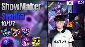 【ShowMaker 辛德拉vs发条】韩服王者局ob