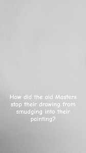 35K views · 662 reactions | How did the old masters stop their drawing from smudging and dirtying their painting? This is such a genius method and it really does work! It works even better on a primed surface like canvas or a panel. Did you know this? | The Artery Art Shop and Classes | Facebook