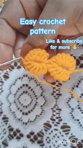 #easycrochetpatterns #begginers #tutorials #crosiakadesign #pattern #knitting #design #easy#shorts