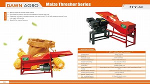 4 comments | working video of 5TY-60 corn sheller /maize thresher. this corn shelling machine is a small size with simple operation process. users only feed corns into the inlet of machine ,the corn sheller can thresh the corn automatically | Dawn Agro Machinery | Facebook