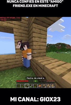 Nunca confíes en este “amigo” Friend.exe en Minecraft Parte Final #minecraftpe #minecraft #exe #minecraftterror #modsdeminecraft