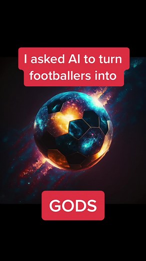 I asked AI to turn footballers into gods. #ai #aiart #aifootball #football #footballtiktok
