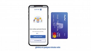 *Cash-Me* est cette application qui vous permet d'obtenir votre carte...
