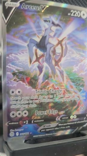 Arceus V (Alternate Full Art) - Brilliant Stars: Rate it or Hate it #shorts #pokemon #tcg