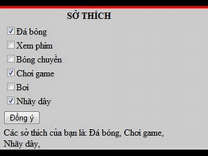 Hướng dẫn sử dụng CheckBoxList - ASP