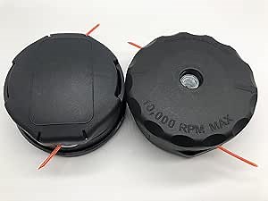 2 Pack for Speed Feed 400 Trimmer Head for Echo SRM 225 SRM210 Weed Eater parts SRM2100 SRM225 SRM200 SRM230 SRM250 SRM265 SRM266 SRM280 replacement Fits Shiandaiwa T195S T220 T222 T230 T230s T242