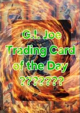 G.I. Joe Trading Card of the Day (13) #gijoe #firefly