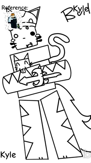 Builderman! speed paint^_^!