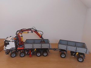 LEGO MOC-186515 Trailer - Tipper Pneumatic (Air Tank) (Technic 2024)
