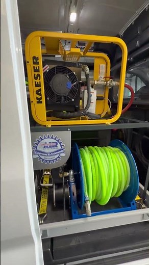 MOBILAIR M17 Aftercooler Installation by Compressed Air Systems for Mr.LintGuy