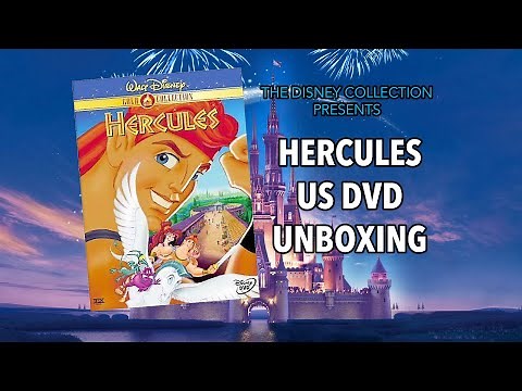 Walt Disney's Hercules (1997) | DVD Unboxing (R1 DVD) | [The Disney Collection]