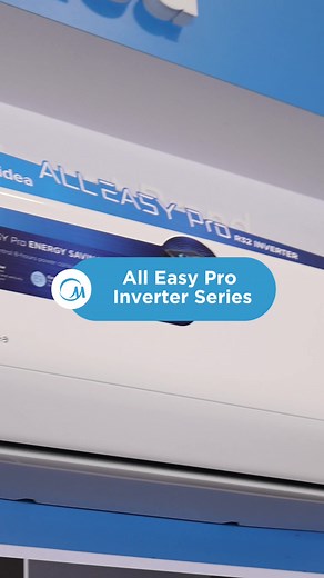 Introducing the Midea All Easy Pro Inverter Series air conditioner with 5-star energy-saving, now with MSmartHome app control and hassle-free installation! ❄️ #MideaMalaysia #WorldClass #MakeYourselfAtHome #No1AirTreatmentBrand #FYP #TikTokTech #CrazyFriday #TikTokS66BirthdayFiesta