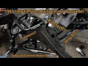 Ridetech Front Suspension Kit On 1965 Chevrolet Impala