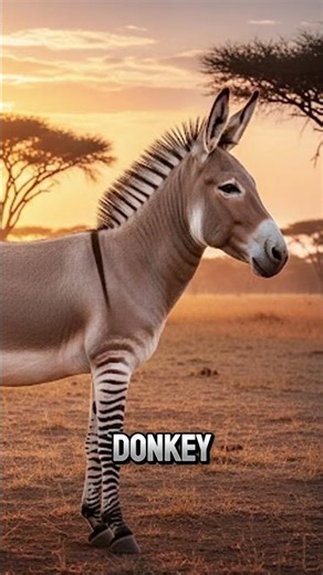 Zonkey one of the cutest animals you never heard of! 🦓🫏