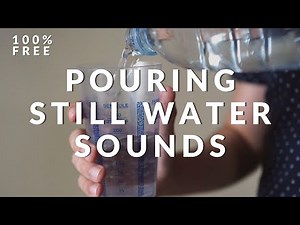 Pouring Water Into Glass Sound (Plastic Cup)