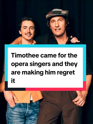 NO ONE remembers a slight or holds a grudge like an opera singer. @LA Opera @MetOpera @Wiener Staatsoper @Eugenia Forteza @Variety #opera #timotheechalamet #operasinger