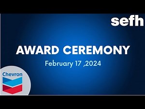 65th Science and Engineering Fair of Houston Award Ceremony