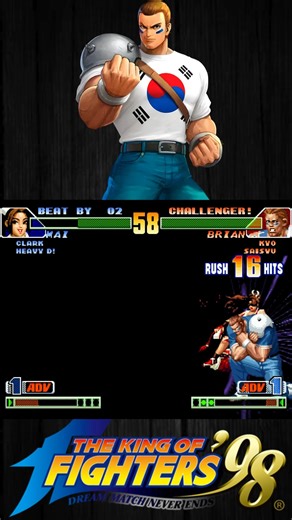 The king of fighters 98 CB beautiful COMBO - #kof #kof2002 #fightcade #snk #combos | Scorpions Games