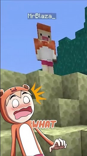 Minecraft but The END is the OVERWORLD! #shorts