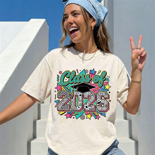 Buy Retro Senior 2026 PNG: Class of 2026 Graduation Sublimation Design (digital Download) Online in India - Etsy