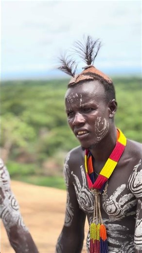 The Karo tribe are famous for their stunning body painting #KaroTribe #EthiopiaTravel#VisitEthiopia