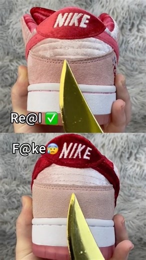 Real Vs Fake Strange Love Nike SB Dunk #shorts #sneakerhead #viral