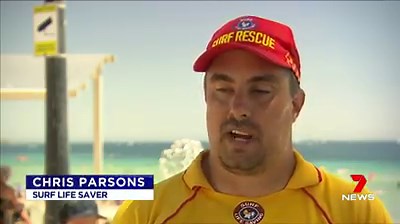 A shark scare triggered a warning alarm at Brighton Beach this afternoon. A 2m bronze whaler was spotted north of the jetty, as dozens of junior lifesavers competed nearby. www.7plus.com.au/news #Brighton #7News | 7NEWS Adelaide