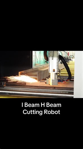 #hbeam #ibeam #cutting #robot #cuttingmachine #laser #lasercutting