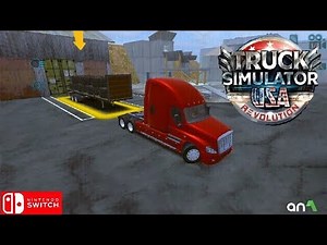 Truck Simulator USA Revolution Nintendo switch gameplay