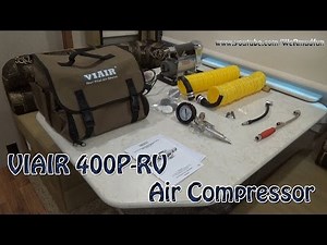 Viair 40047 400P-RV Automatic Portable Compressor Kit Unboxing and Demo