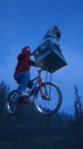 Real E.T. bike flying🤯🤯🤯🤯