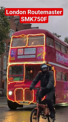 Iconic London Routemaster SMK750F RML2750 Bridget's Bakery #shorts #london #routemaster #bus