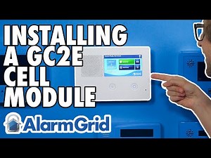 Installing the Cell Module in a 2GIG GC2e