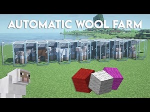 Minecraft AFL Sheep Wool Farm 1.19+