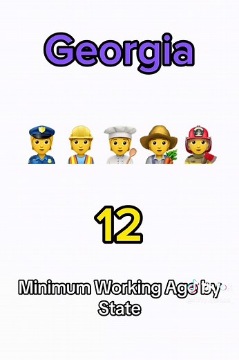 Minimum Working Age by State in the United States
