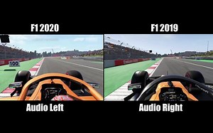 F1 2020 vs F1 2019 游戏对比(迈凯伦车队)