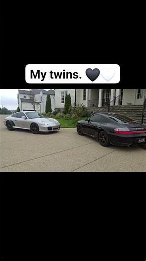 My twin Porsches | Carrera 4S black and silver | That Porsche Woman