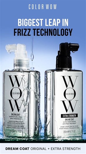 110K views · 358 reactions | A lot of products claim to fight frizz… but can they actually stop it from coming back?  Dream Coat isn’t just another anti-frizz serum - it’s the blueprint. This level of control wasn’t possible before Dream Coat. Try it once… nothing else compares ‍ | Color Wow | Facebook