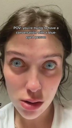 Blue eyed people be like meme