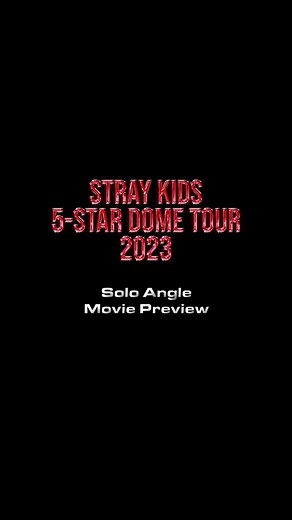 Stray Kids 5-STAR Dome Tour 2023 I.N Solo Angle Movie Preview