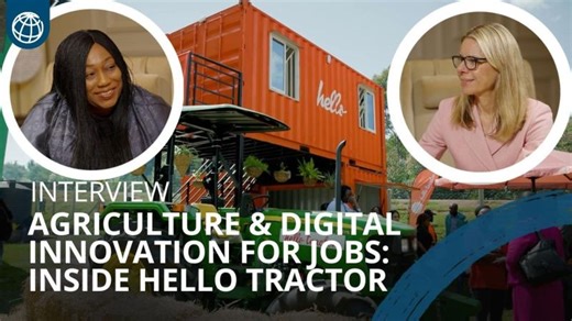 Agriculture and Digital Innovation for Jobs: Inside Hello Tractor | Talking Development | Hello Tractor
